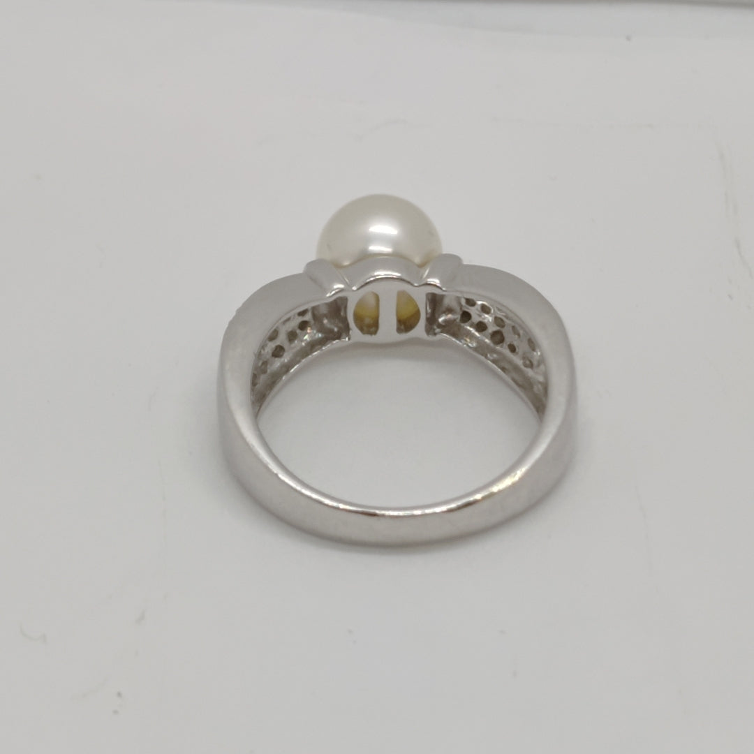 ANILLITO ORO BLANCO 14 K 4.6 GRMS (SEMINUEVO)