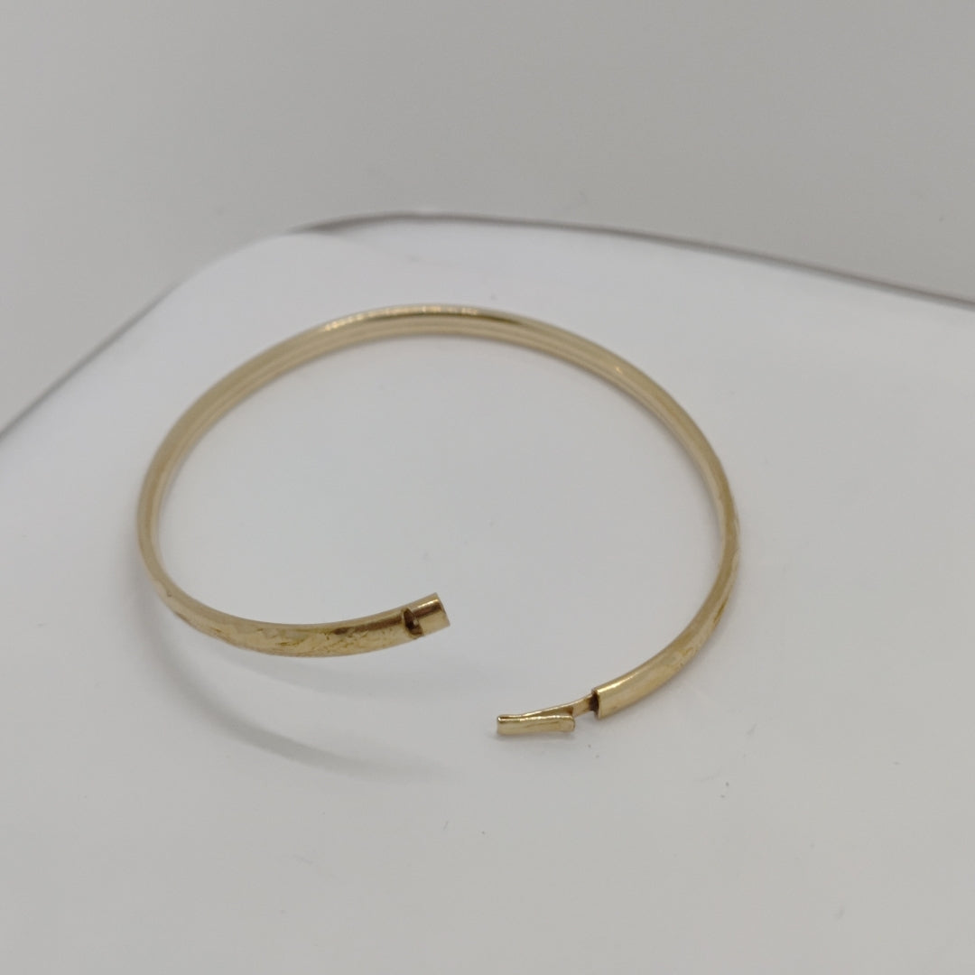PULSERA RIGIDA ORO 10 K 3 GRMS (SEMINUEVO)