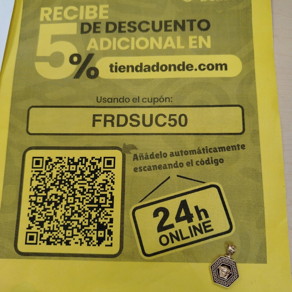 DIJE ORO 14 K 3.4 GRMS (SEMINUEVO)