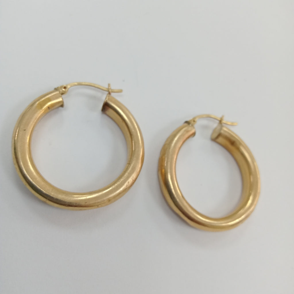 ARRACADAS PAR ORO 14 K 4.8 GRMS (SEMINUEVO)