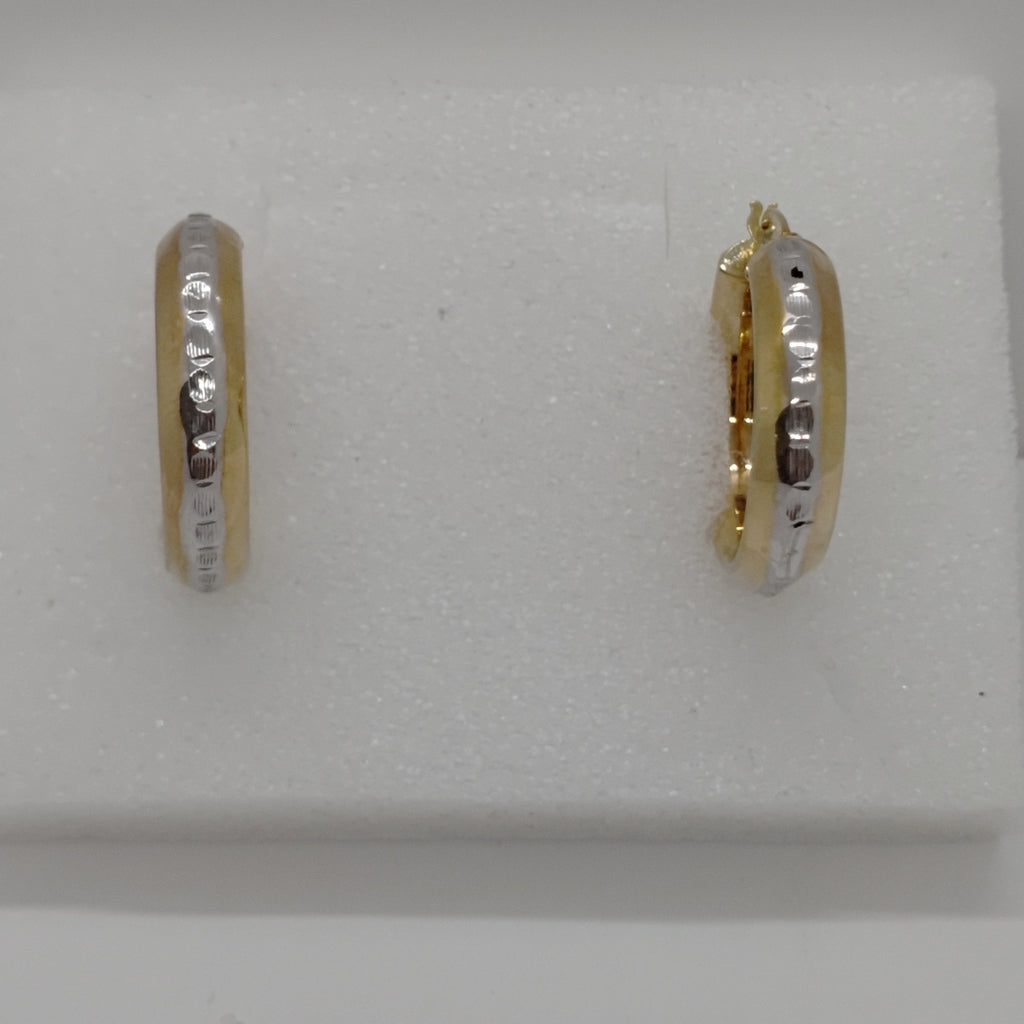 ARRACADAS PAR ORO 10 K 3.8 GRMS (SEMINUEVO)