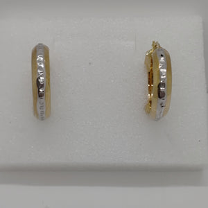 ARRACADAS PAR ORO 10 K 3.8 GRMS (SEMINUEVO)