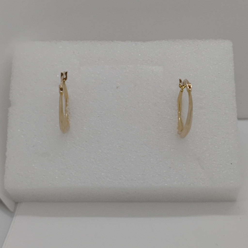 ARRACADAS PAR ORO 14 K 1.2 GRMS (SEMINUEVO)