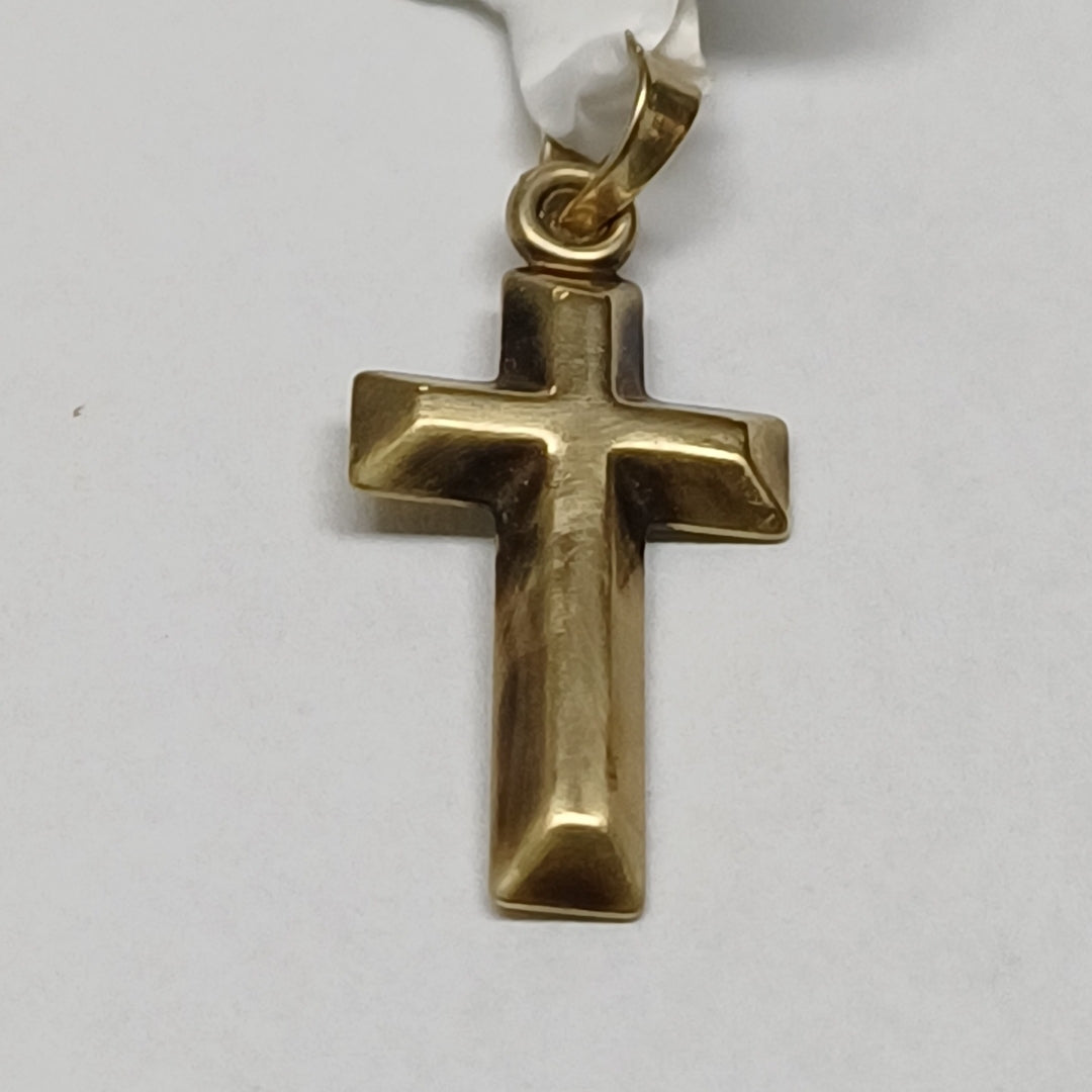 CRUZ, DIJE ORO 14 K 0.7 GRMS (SEMINUEVO)