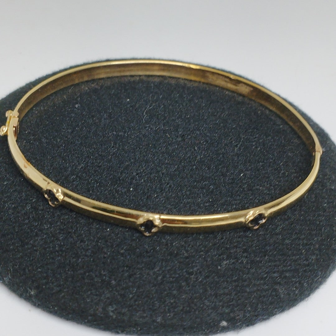 PULSERA RIGIDA ORO 14 K 7.6 GRMS (SEMINUEVO)
