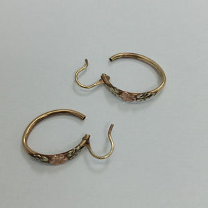 ARETES PAR ORO 8 K 2,10 GRMS (SEMINUEVO)