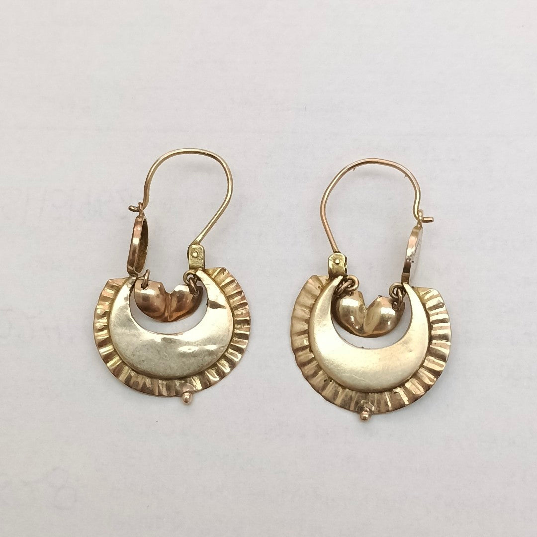 ARETES PAR ORO 10 K 2.7 GRMS (SEMINUEVO)