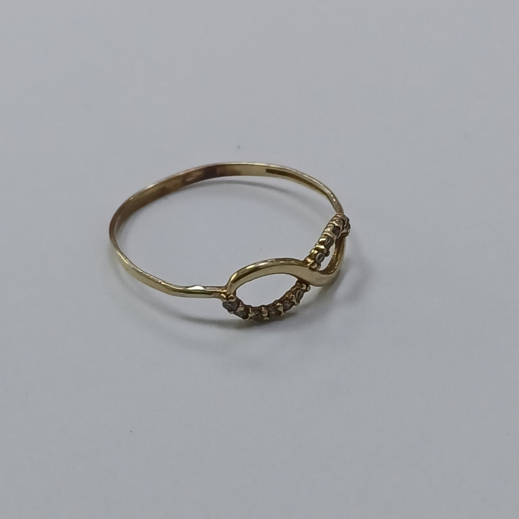 ANILLO ORO 10 K 0,70 GRMS (SEMINUEVO)