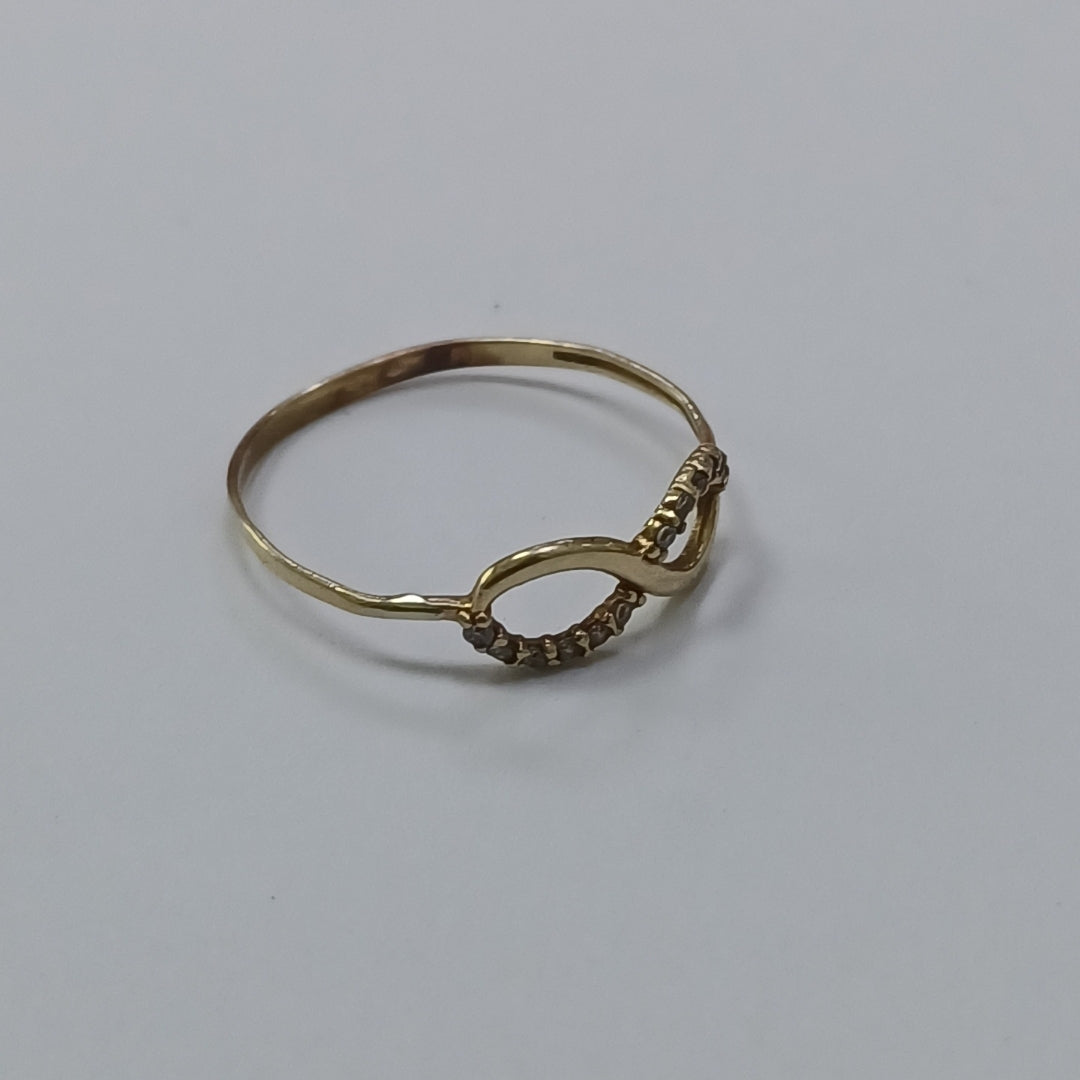 ANILLO ORO 10 K 0,70 GRMS (SEMINUEVO)