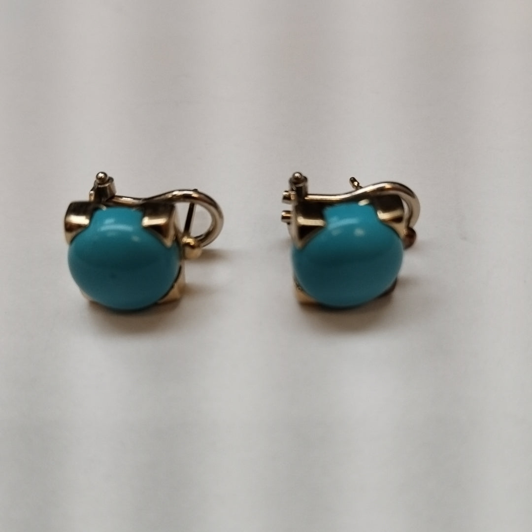 ARETES PAR ORO 14 K 4.9 GRMS (SEMINUEVO)