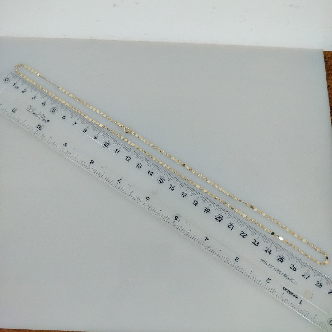 CADENA ORO 14 K 1.6 GRMS (SEMINUEVO)