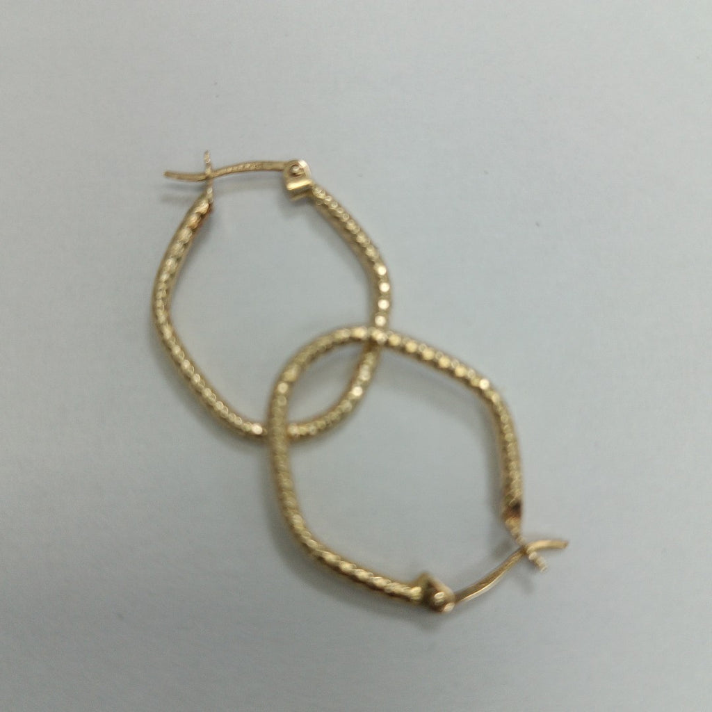 ARRACADAS PAR ORO 14 K 1.6 GRMS (SEMINUEVO)