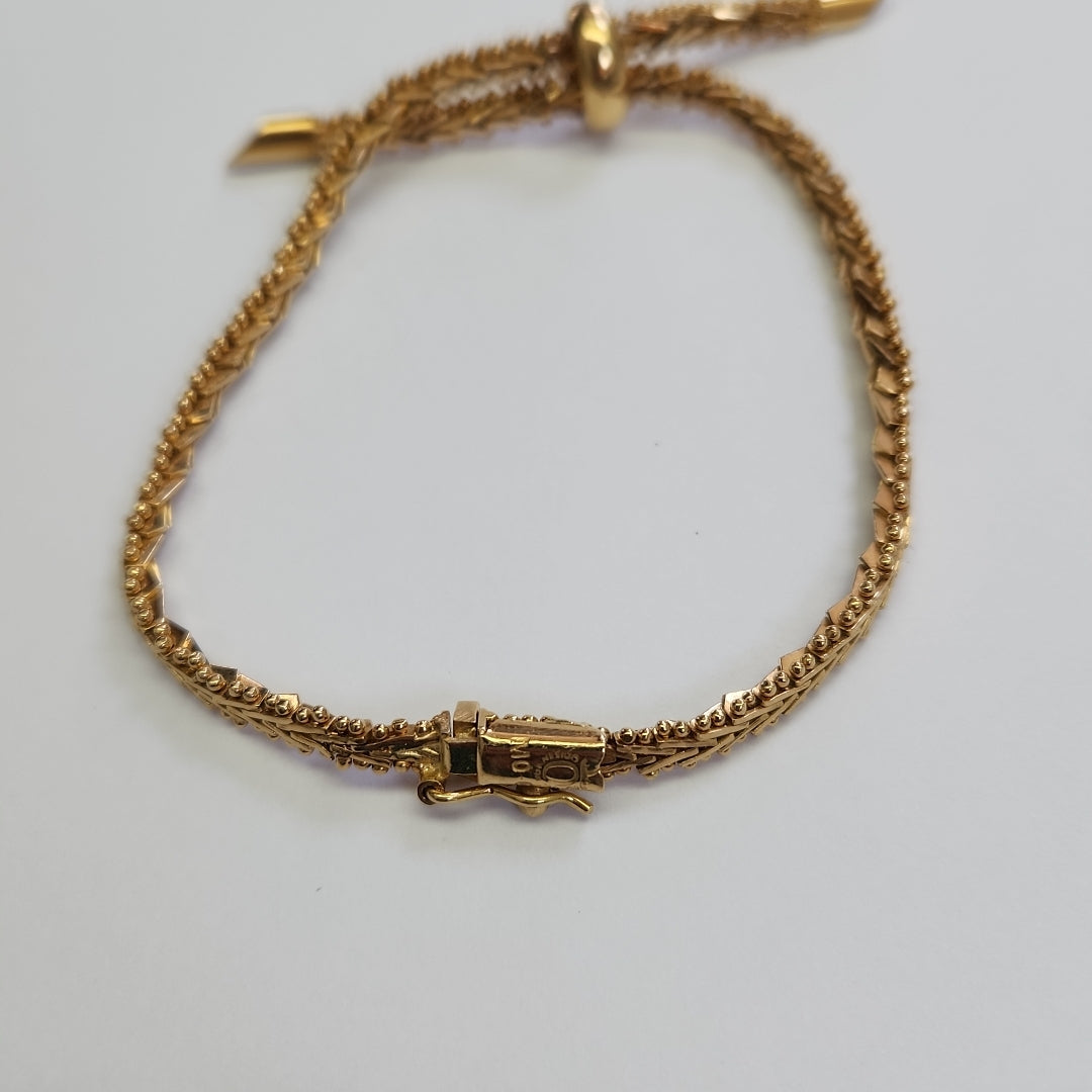 PULSERA ORO 18 K 17.3 GRMS (SEMINUEVO)