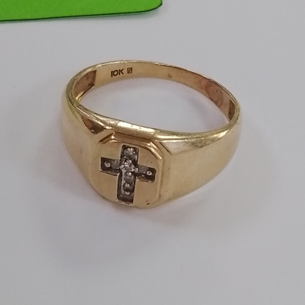 ANILLO ORO 10 K 4 GRMS (SEMINUEVO)