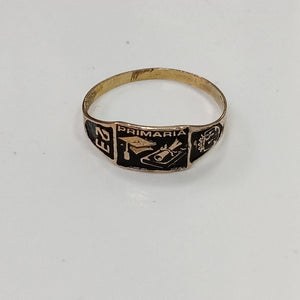 ANILLO DE GRADUACIÓN ORO 8 K 1,10 GRMS (SEMINUEVO)