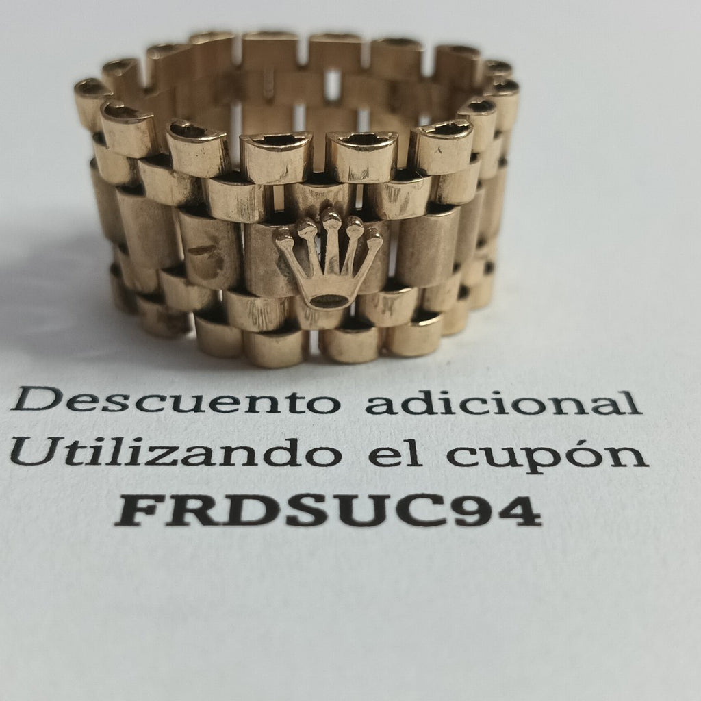 ANILLO ORO 14 K 6,60 GRMS (SEMINUEVO)