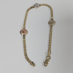 PULSERA ORO 14 K 2.9 GRMS (SEMINUEVO)
