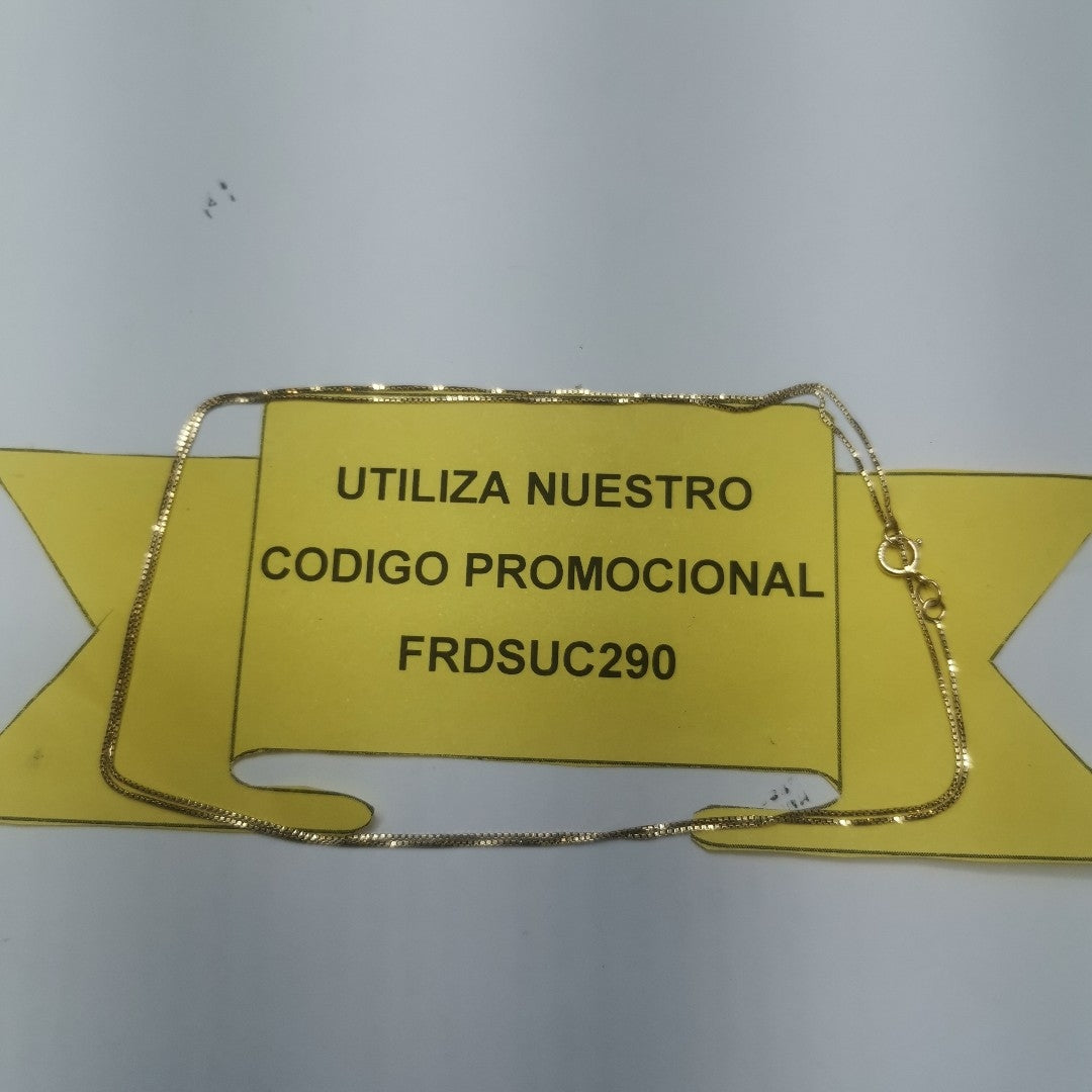 GARGANTILLA ORO 14 K 1 GRMS (SEMINUEVO)
