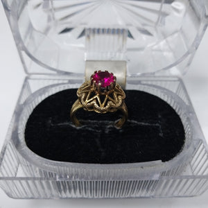 ANILLO ORO 10 K 3,90 GRMS (SEMINUEVO)