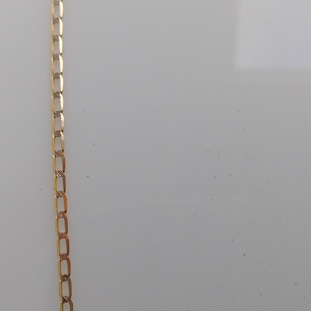 CADENA ORO, RODIADO 10 K 1.7 GRMS (SEMINUEVO)