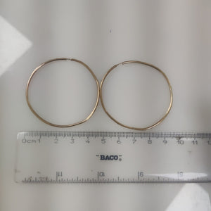 ARRACADAS PAR ORO 8 K 3,30 GRMS (SEMINUEVO)