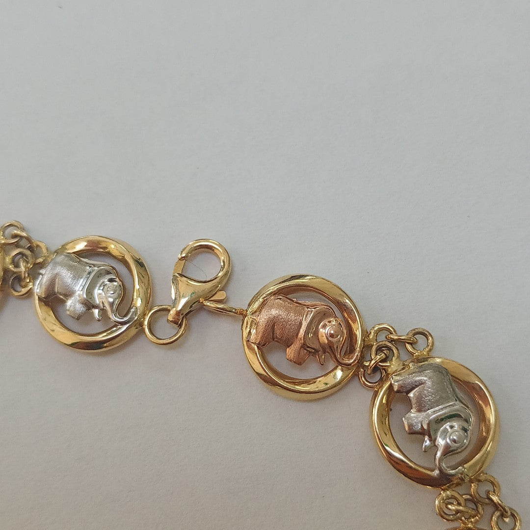 PULSERA ORO 14 K 10.7 GRMS (SEMINUEVO)