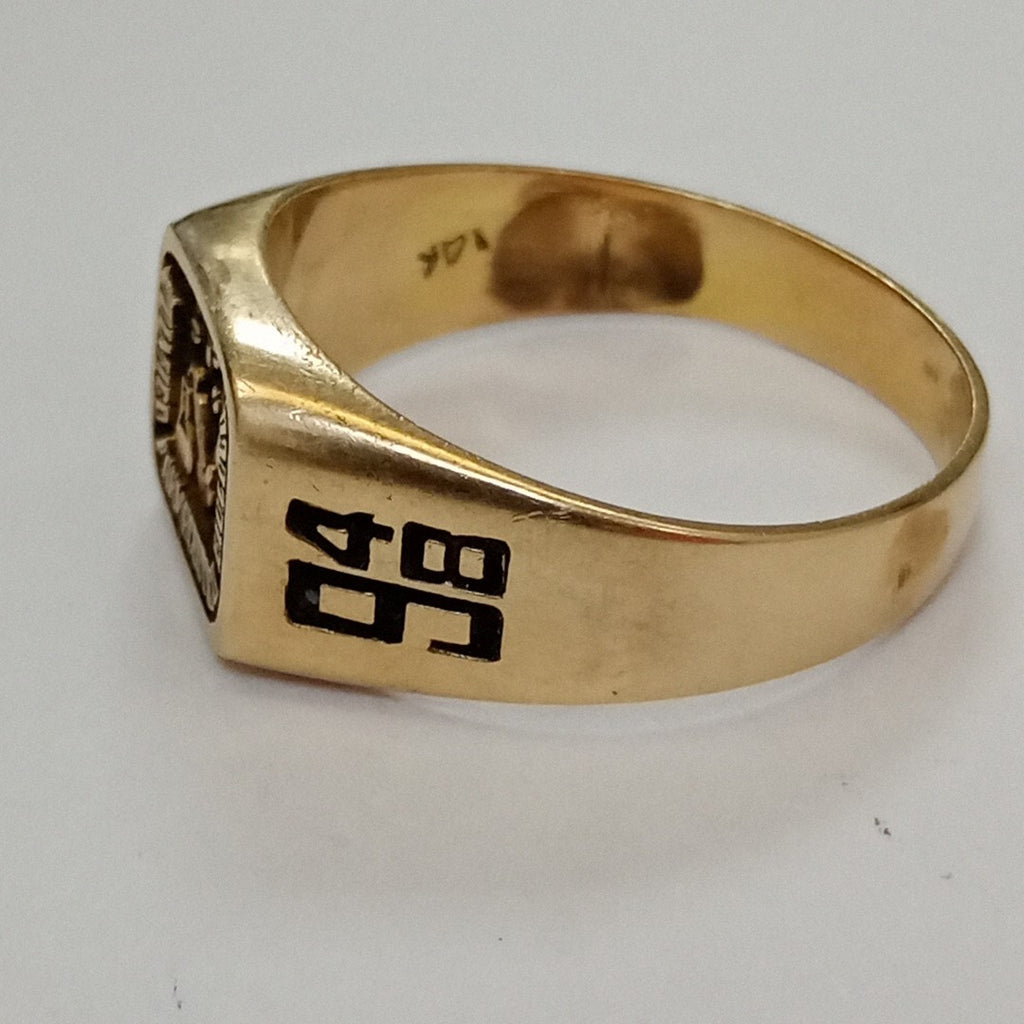 ANILLO DE GRADUACIÓN ORO 14 K 8,50 GRMS (SEMINUEVO)