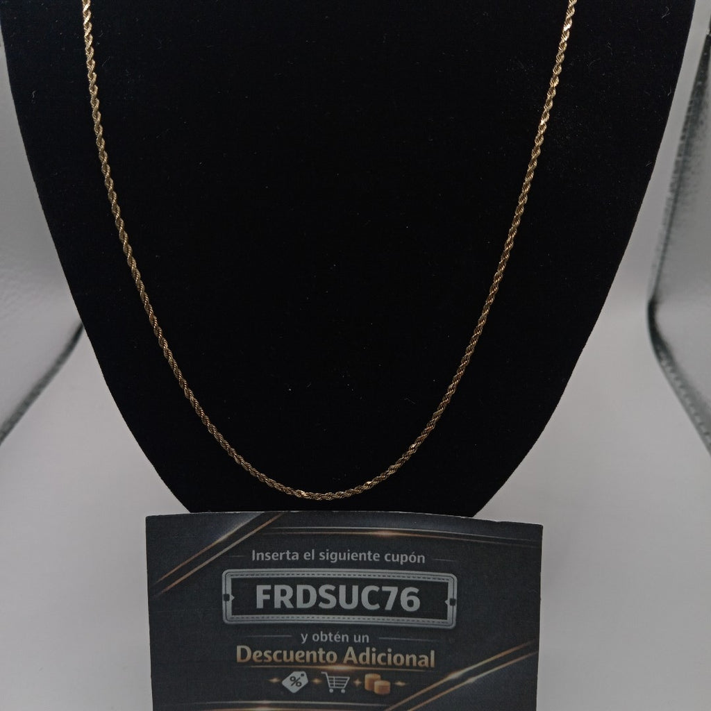 CADENA ORO 14 K 5,50 GRMS (SEMINUEVO)