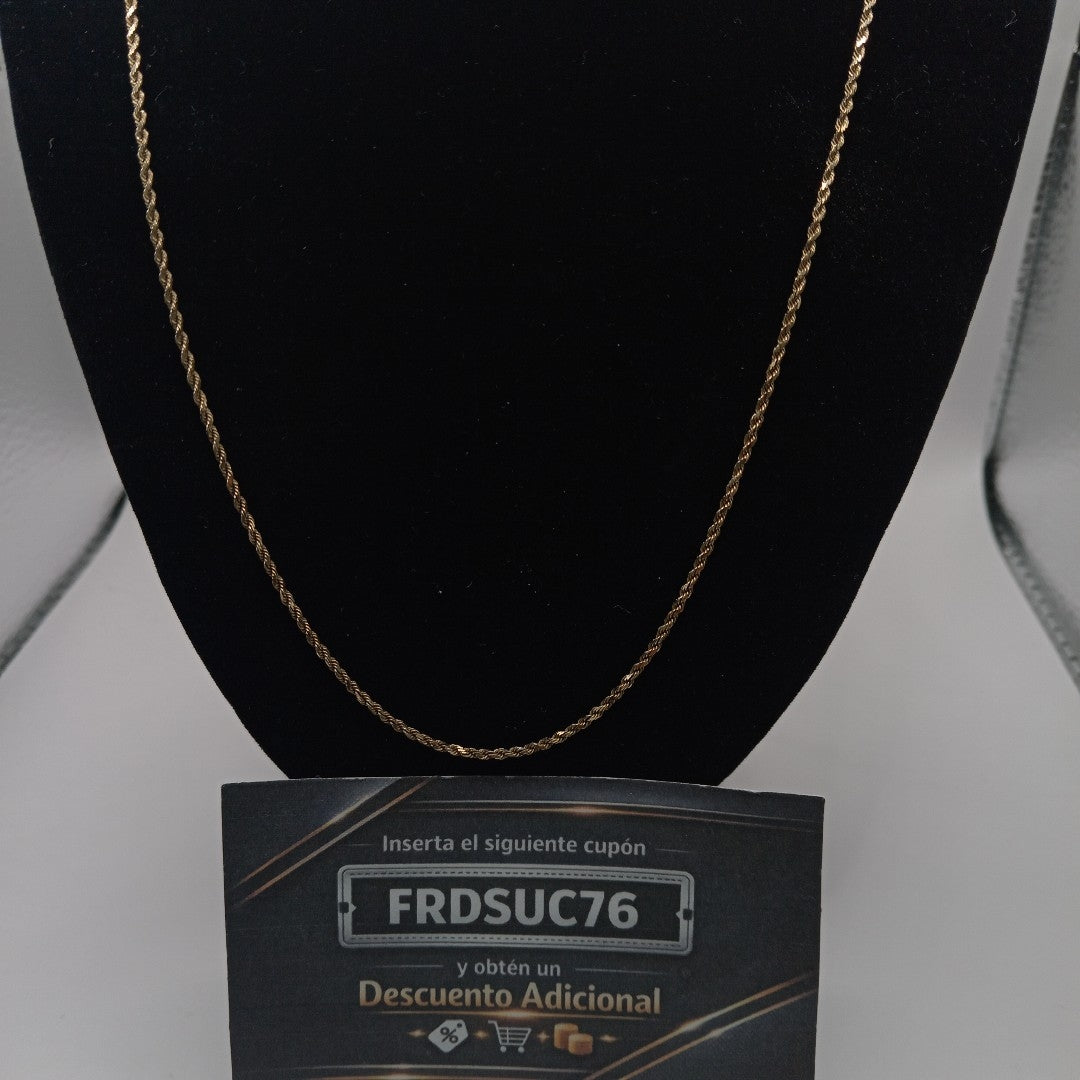 CADENA ORO 14 K 5,50 GRMS (SEMINUEVO)