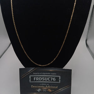 CADENA ORO 14 K 5,50 GRMS (SEMINUEVO)