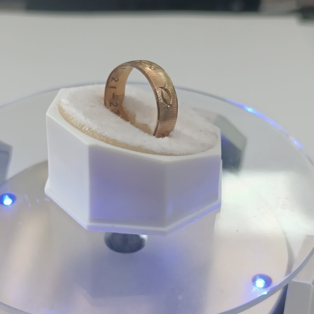 ANILLO ORO 10 K 1,60 GRMS (SEMINUEVO)