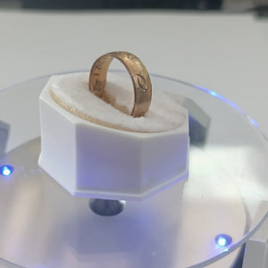ANILLO ORO 10 K 1,60 GRMS (SEMINUEVO)