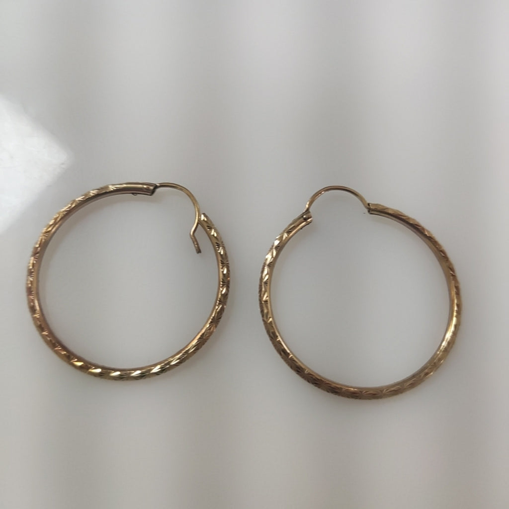 ARRACADAS PAR ORO 8 K 2.5 GRMS (SEMINUEVO)