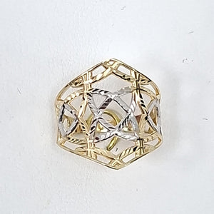 ANILLOS CON ESTRELLA CELTA 14K TALLA 6.5 2.2 GR (NUEVO)