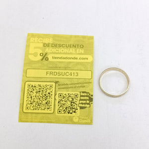 ARGOLLA ORO 10 K 1,30 GRMS (SEMINUEVO)