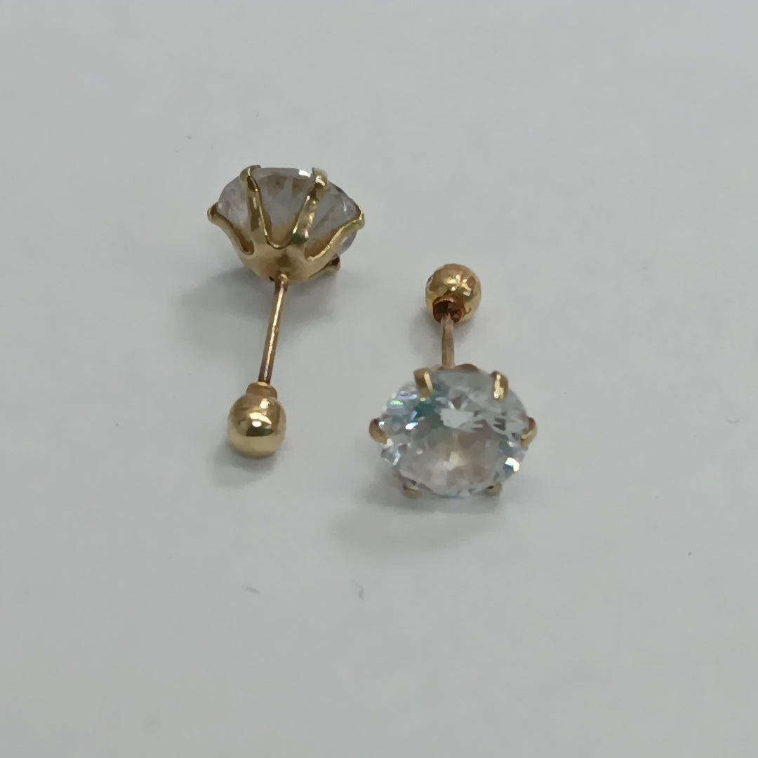 BROQUELES PAR ORO 10 K 0,70 GRMS (SEMINUEVO)