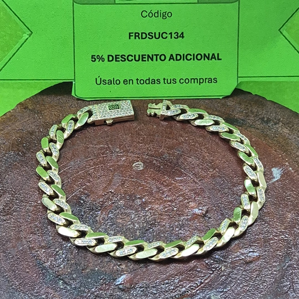 PULSERA ORO 10 K 14.1 GRMS (SEMINUEVO)