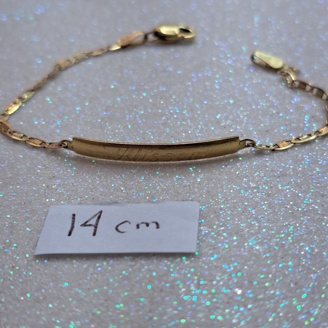 ESCLAVA ORO 10 K 1.4 GRMS (SEMINUEVO)
