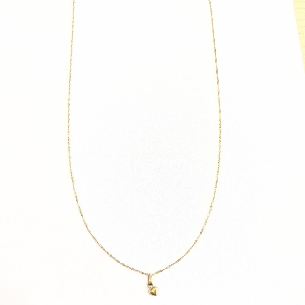 CADENA, DIJE ORO 10 K 1.5 GRMS (SEMINUEVO)
