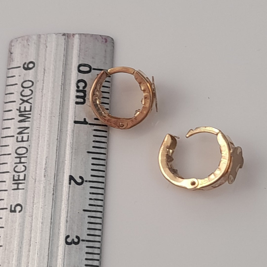 ARRACADAS PAR ORO 10 K 1.4 GRMS (SEMINUEVO)