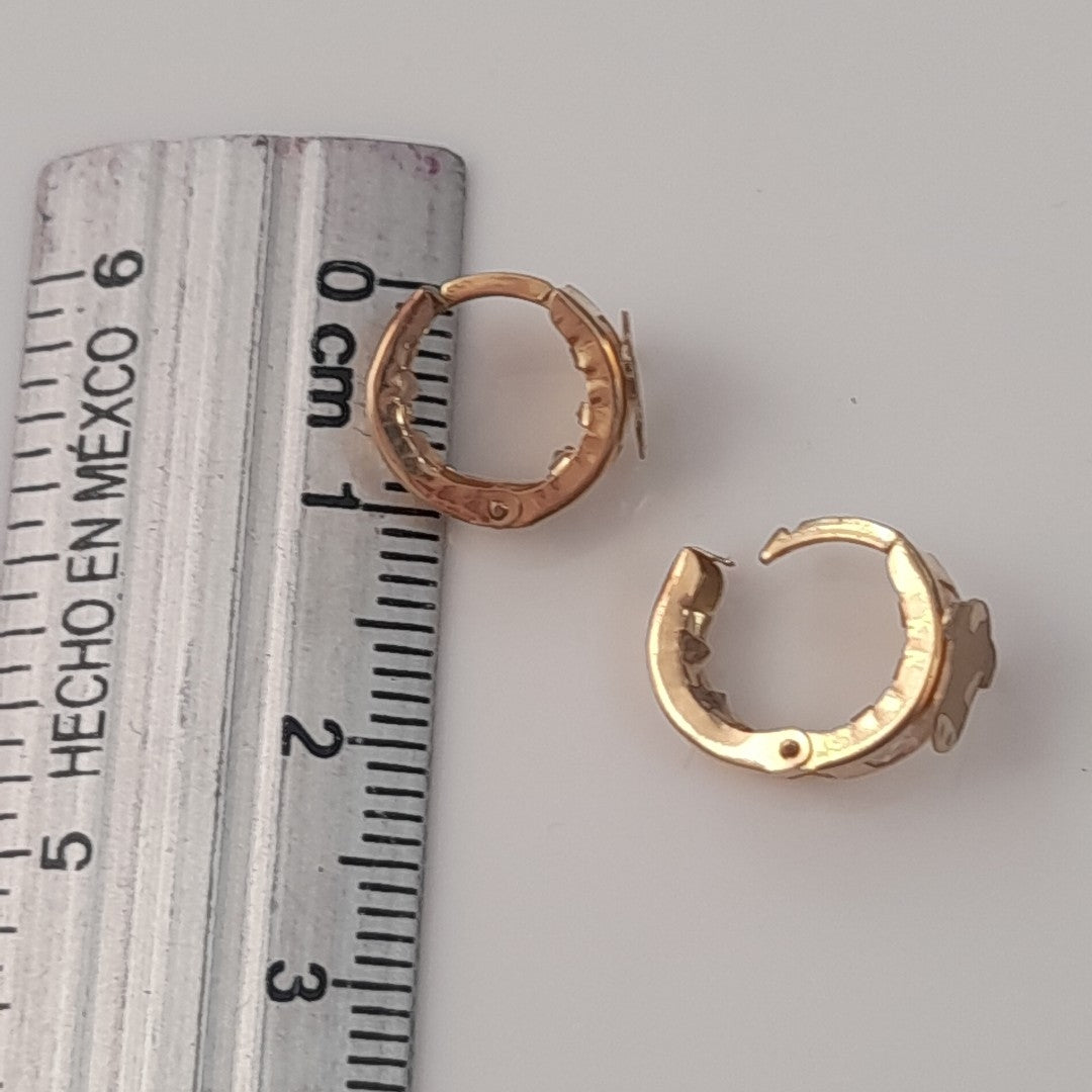 ARRACADAS PAR ORO 10 K 1.4 GRMS (SEMINUEVO)