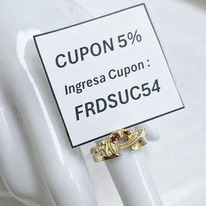 ANILLO ORO 10 K 4,50 GRMS (SEMINUEVO)