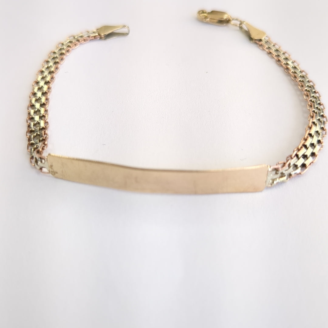 ESCLAVA ORO 10 K 4.6 GRMS (SEMINUEVO)