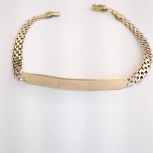 ESCLAVA ORO 10 K 4.6 GRMS (SEMINUEVO)