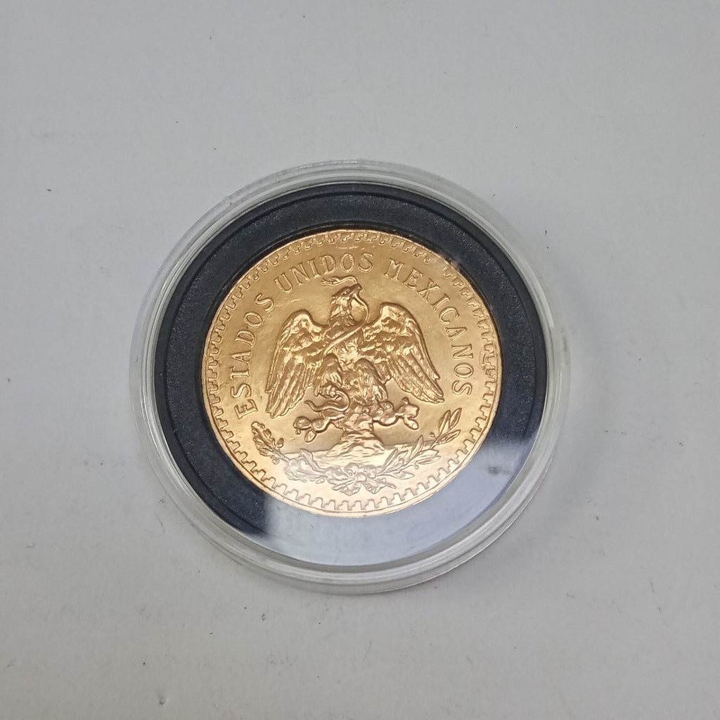 K1 41.6 GRMS 21 K IDENTIFICACIÓN MONEDA NOMINATIVA MONEDAS PESOS 50 PESOS (SEMINUEVO)