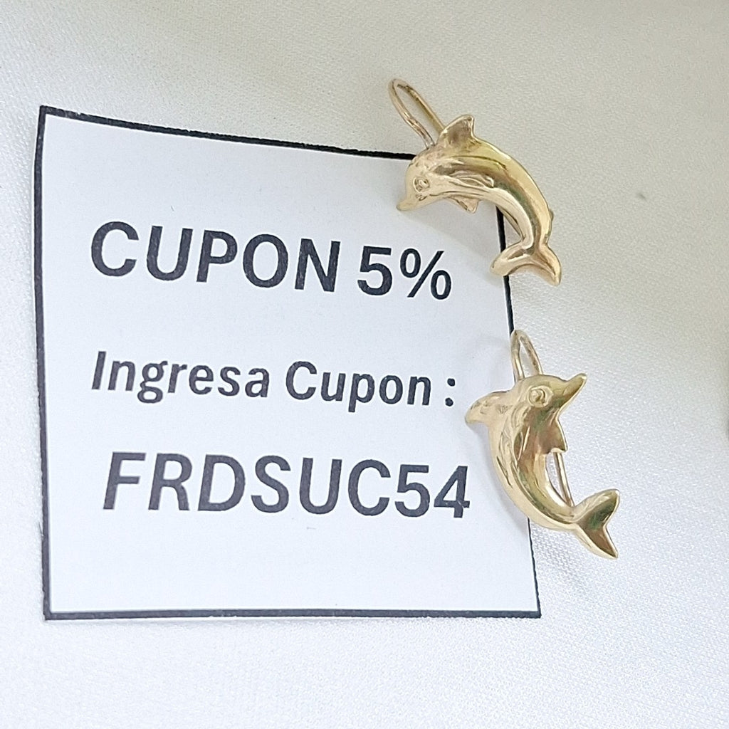ARETES PAR ORO 10 K 1,10 GRMS (SEMINUEVO)