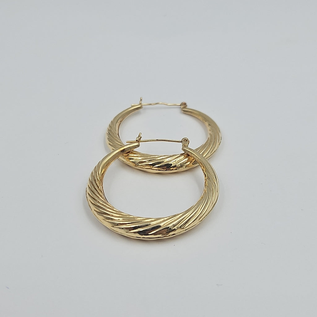 ARRACADAS PAR ORO 14 K 3.6 GRMS (SEMINUEVO)