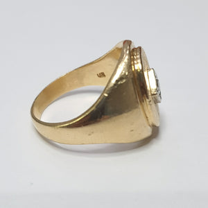 ANILLO ORO 14 K 15,70 GRMS (SEMINUEVO)