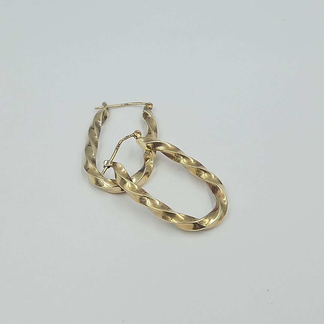 ARRACADAS PAR ORO 14 K 8,70 GRMS (SEMINUEVO)