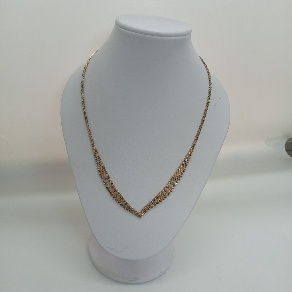 CADENA ORO COMBINADO 10 K 15.1 GRMS (SEMINUEVO)